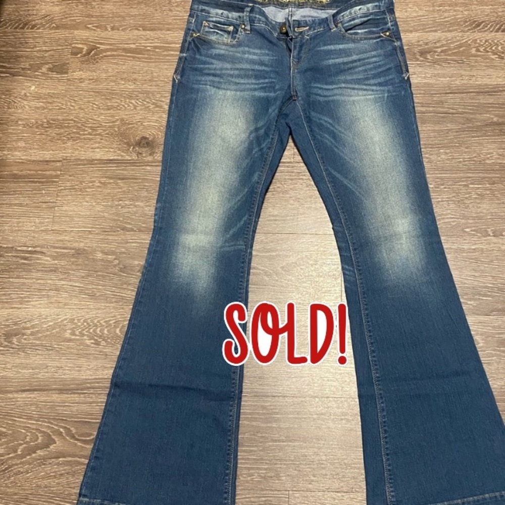 Express flare jeans